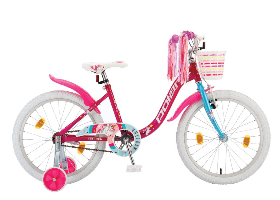 Polar Bicikl za djevojčice Junior, 20", Crveni