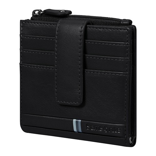 Novčanik SAMSONITE, muški, SLG 048, 144468/1041, 10x8, 8x1cm, crni
