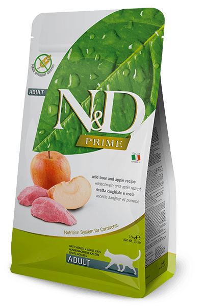 N&D Prime Adult 10kg. - divlja svinja i jabuka