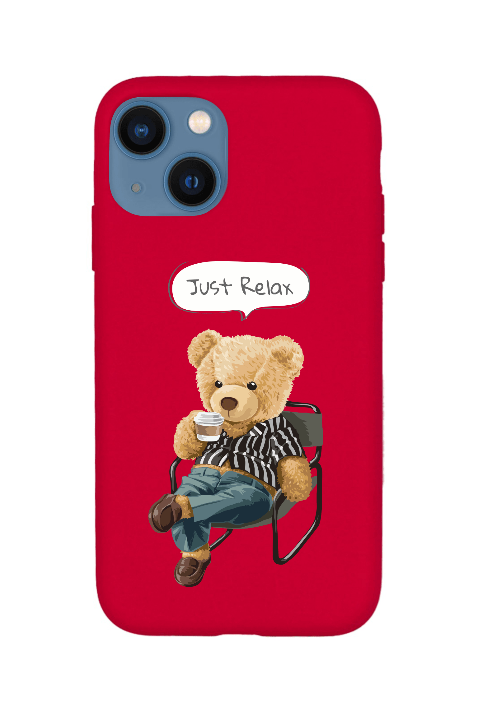 LdrCase Futrola za Iphone 16 Pro Max Relax Teddy Bear Red