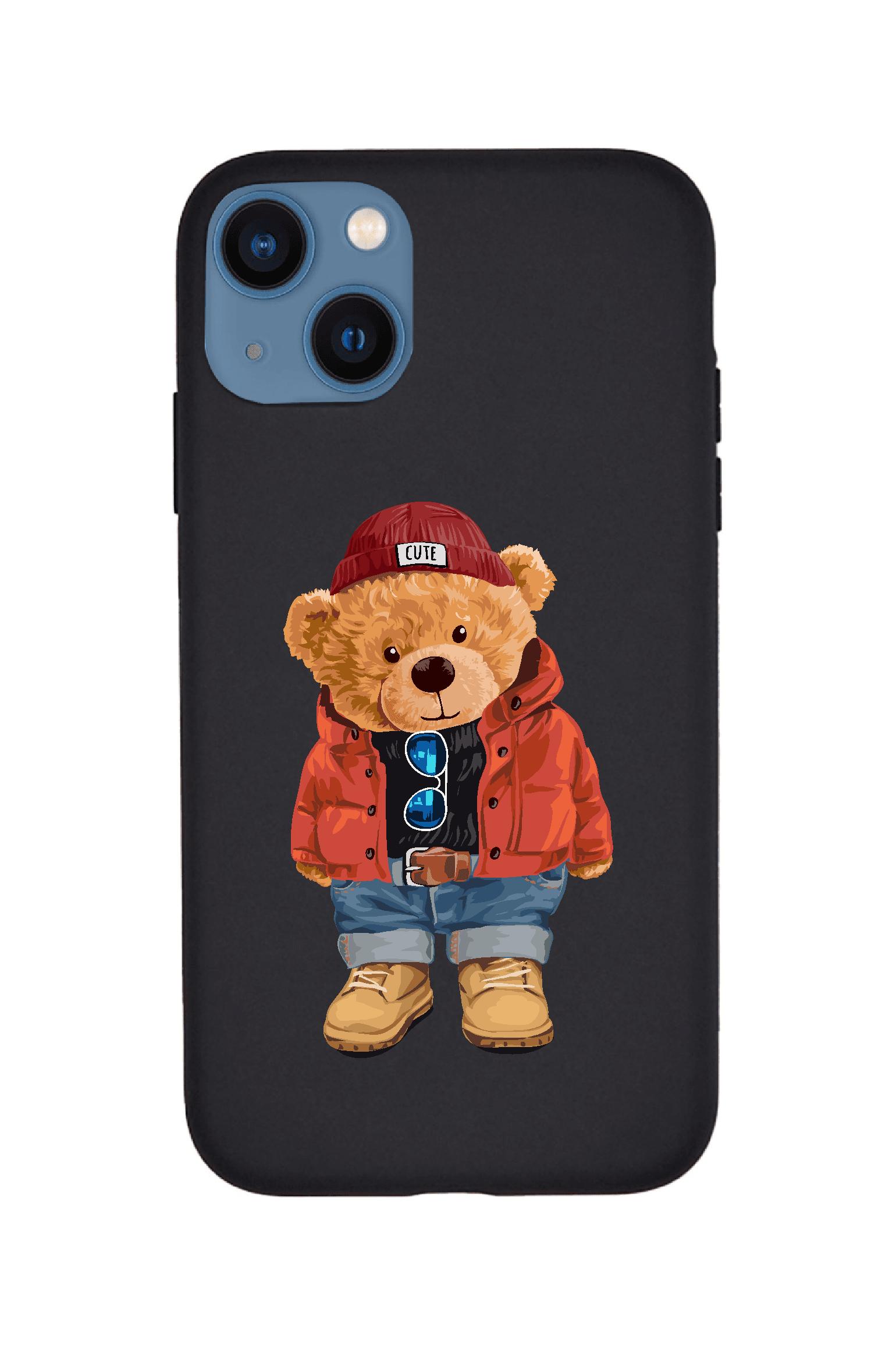 LdrCase Futrola za Iphone 15 Pro Cool Teddy Bear Black