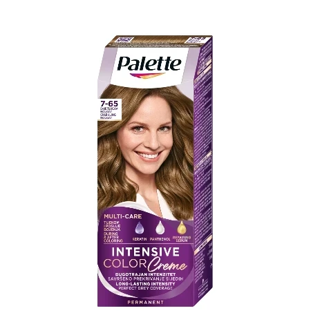 Schwarzkopf farba za kosu 7-65 Palette Icc, svijetli nugat