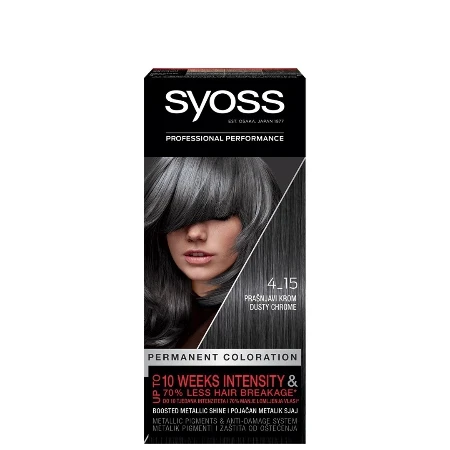 Syoss farba za kosu 4-15 trajna boja, prašnjavi hrom