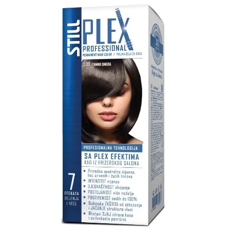 Still farba za kosu 3.00 Plex Color, tamnosmeđa