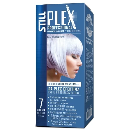 Still farba za kosu 12.0 Plex Color, srebrno plava
