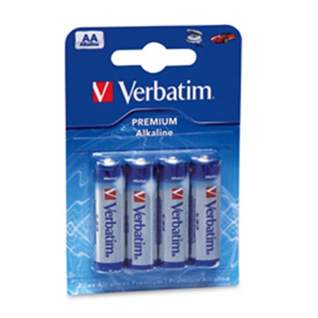 Baterija VERBATIM, 1.5V AA 4/1, ALKALNA 049921, LR-6