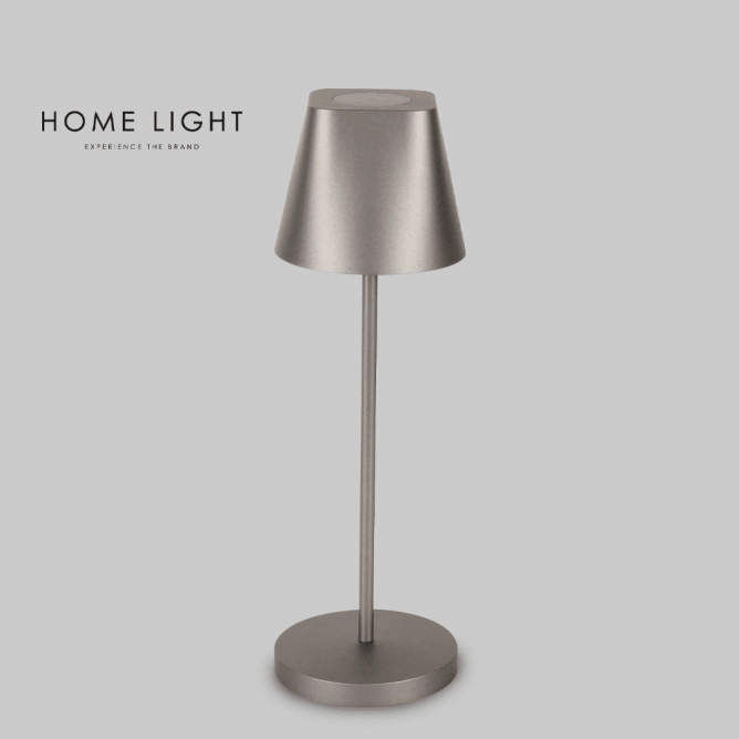 HOME LIGHT Punjiva stolna lampa 13T25, 3W, 3000K, Ip44, siva