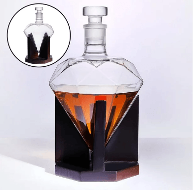 Widdop Set Za Pice Diamond Whiskey Decanter And 2 Glasses