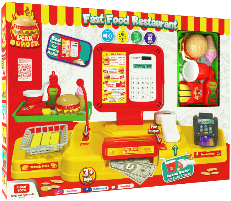 Ucar Igračka Supermarket Sa Kasom