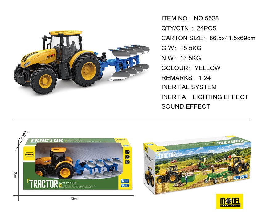 Poljoprivredna Masina Sa Oprugom, Zvucima I Svijetlom 5528