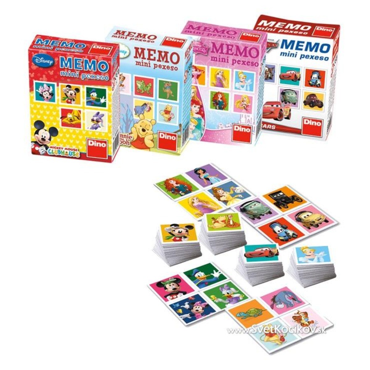 Memorija Dino Mini Igra Pamcenja 601086