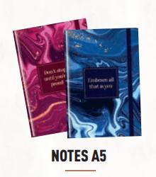 Notes A5 Marble