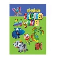 Kolaz Papir A4 Samoljepljivi Papylon Red 25/1