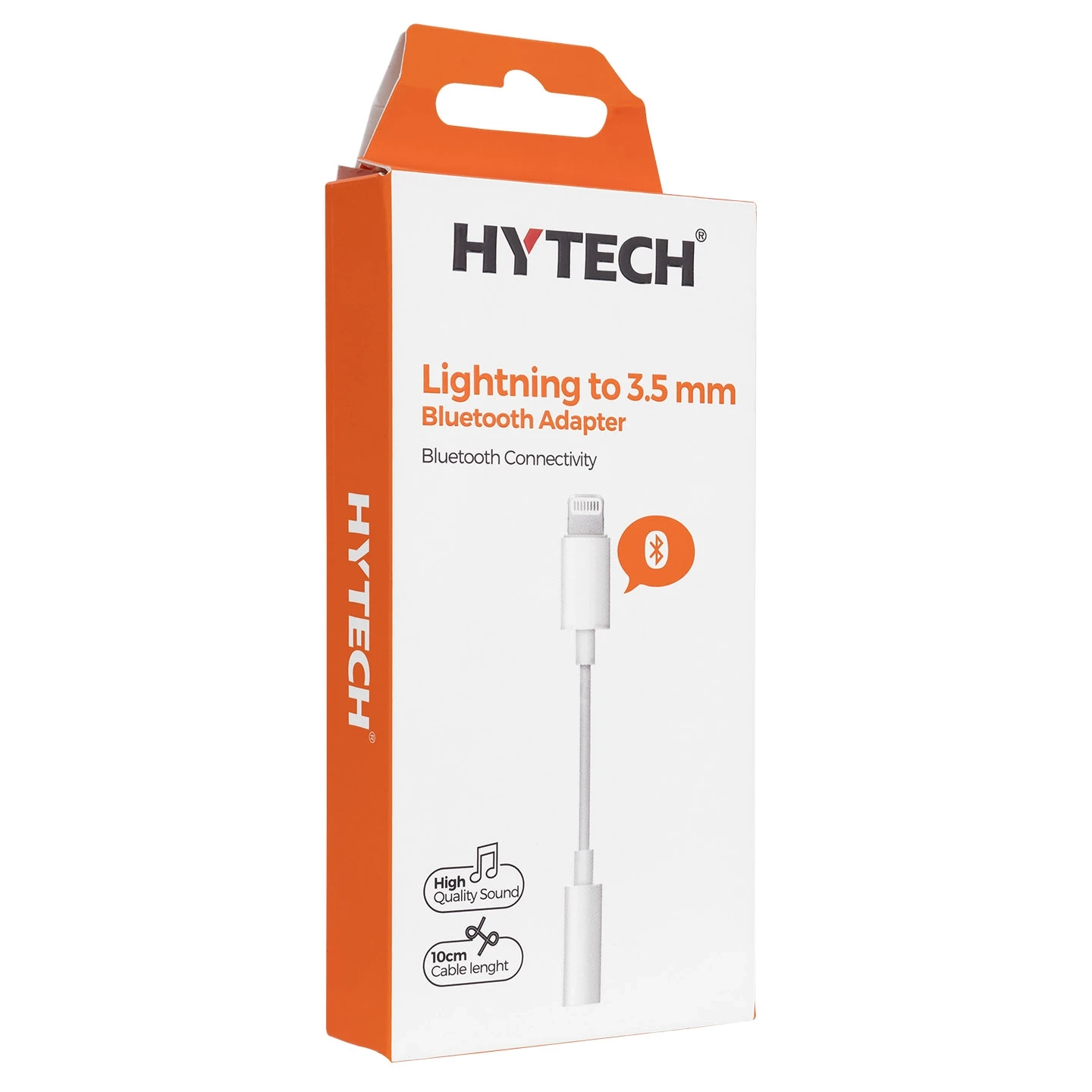 HYTECH Adapter 3.5mm na 8pin Iphone, HY-XO43, Bijeli