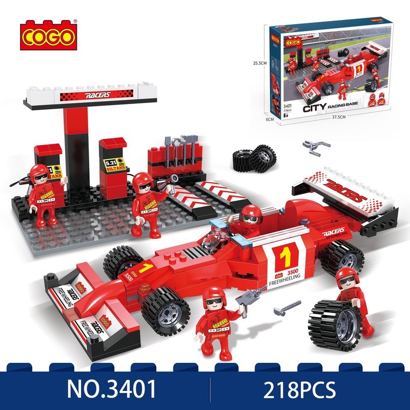 Cogo Kockice Formula Tim, 218 Djelova