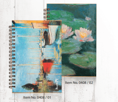 Notes Spirala Monet A6