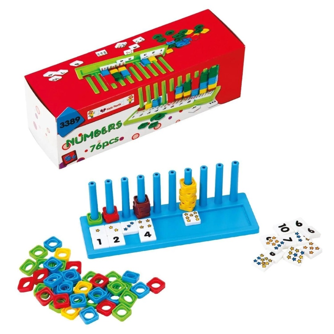 Guclu Brojevi Plasticne Puzzle 76Pcs