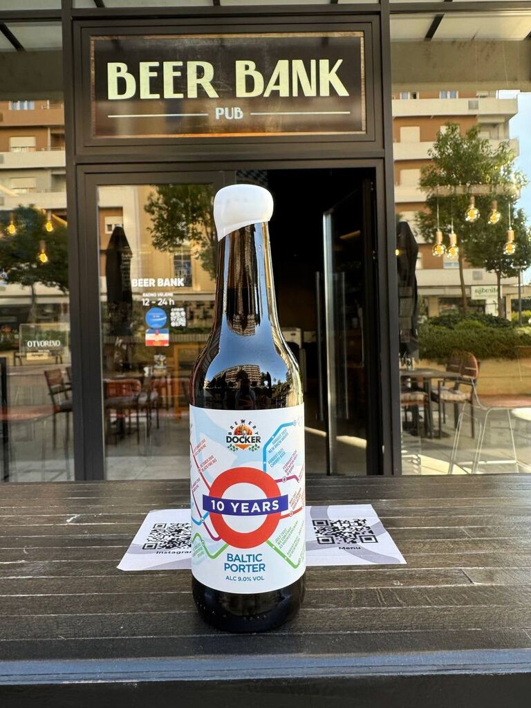 Docker Pivo  Baltic Porter, 0.44l, 18 Komada