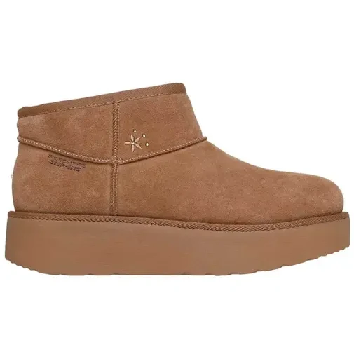 Skechers ženske čizme Keep Cozy, smeđe