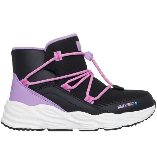 Skechers Turbo Tread čizme za djevojčice, crne