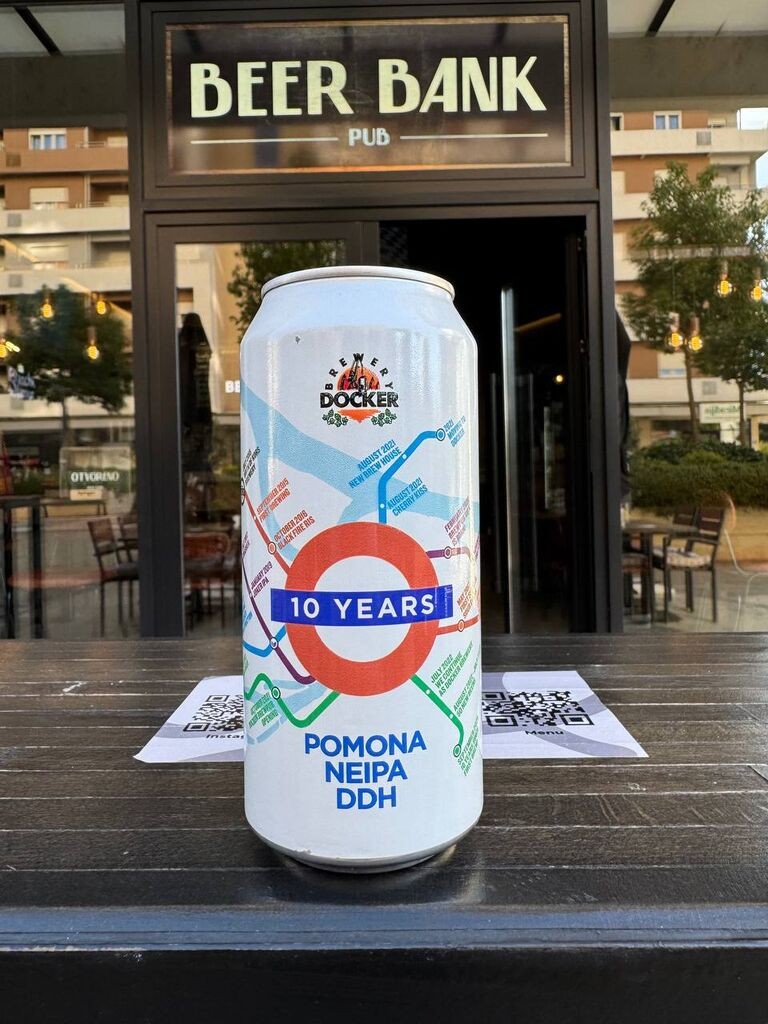Docker Pivo Pomona NeIPA DDH, 0.44l, 18 Komada