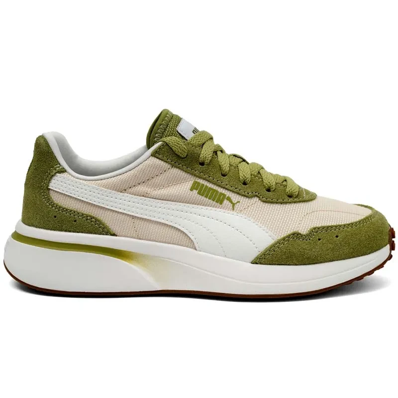 PUMA Ženske patike PUMA R78 Glance, Bež-zelene