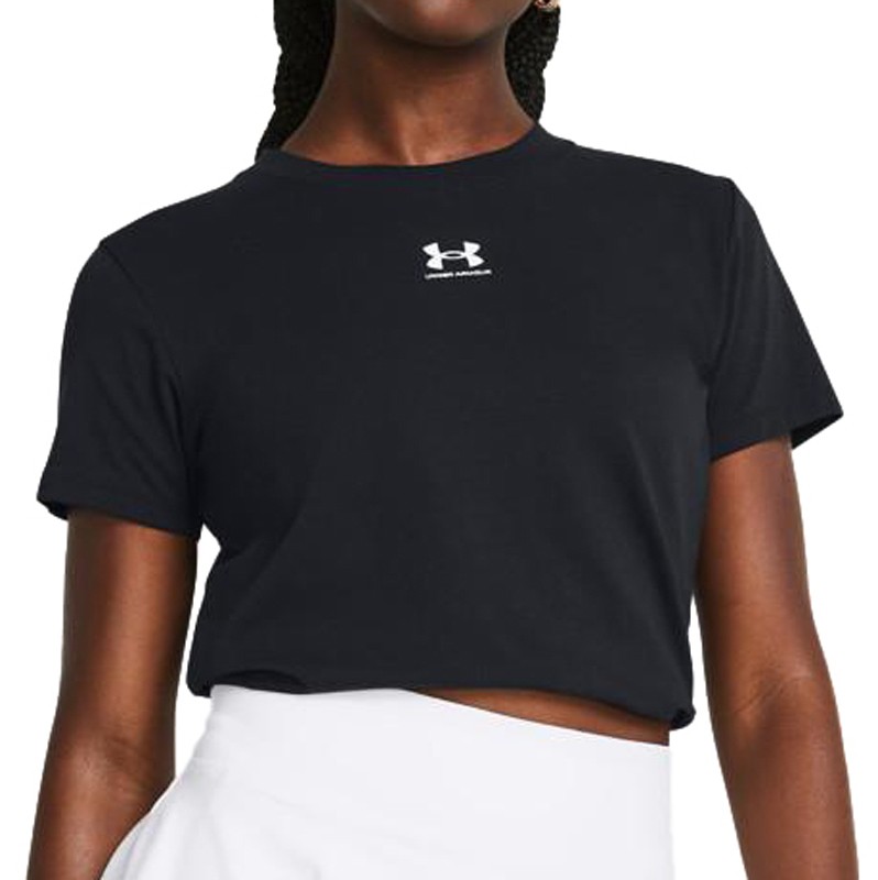 UNDER ARMORO Ženska majica kratkih rukava Off Campus Core Ss, crna