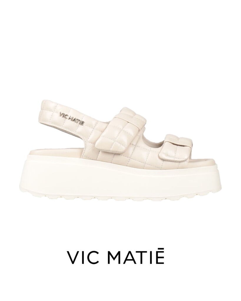 Vic matie ženske čizme krem