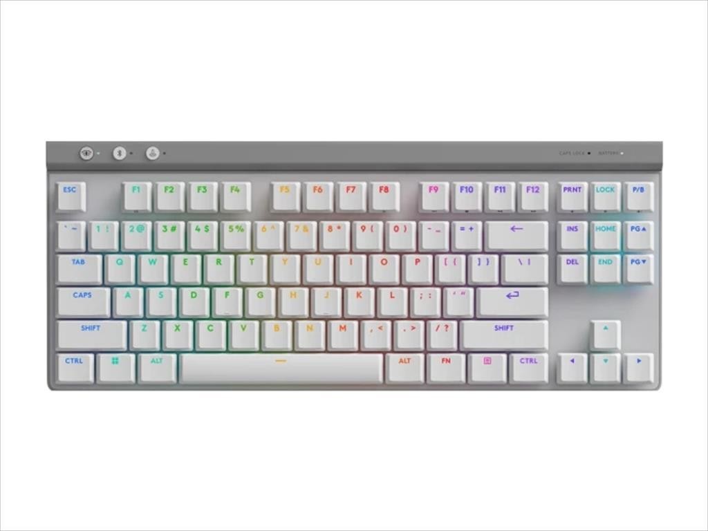 LOGITECH G mehanička tastatura 515 TKL LIGHTSPEED bežična RGB GL TACTILE bijela