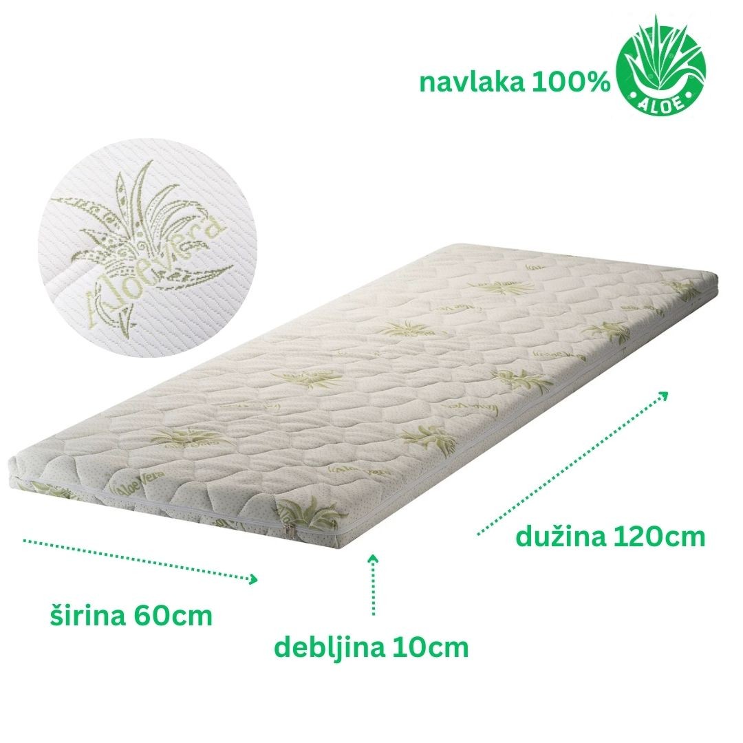 Fim Baby Dušek 120X60X10Cm, Bež