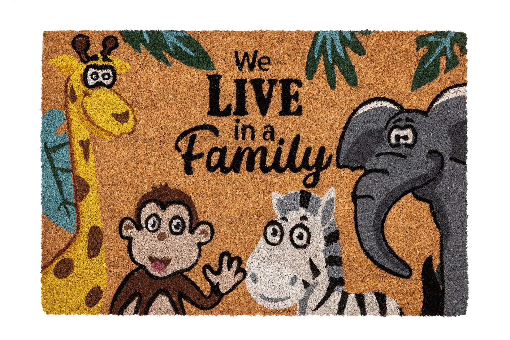 Čistunica Otirač Ruco Print We live in a Family 40x60cm 1471402820