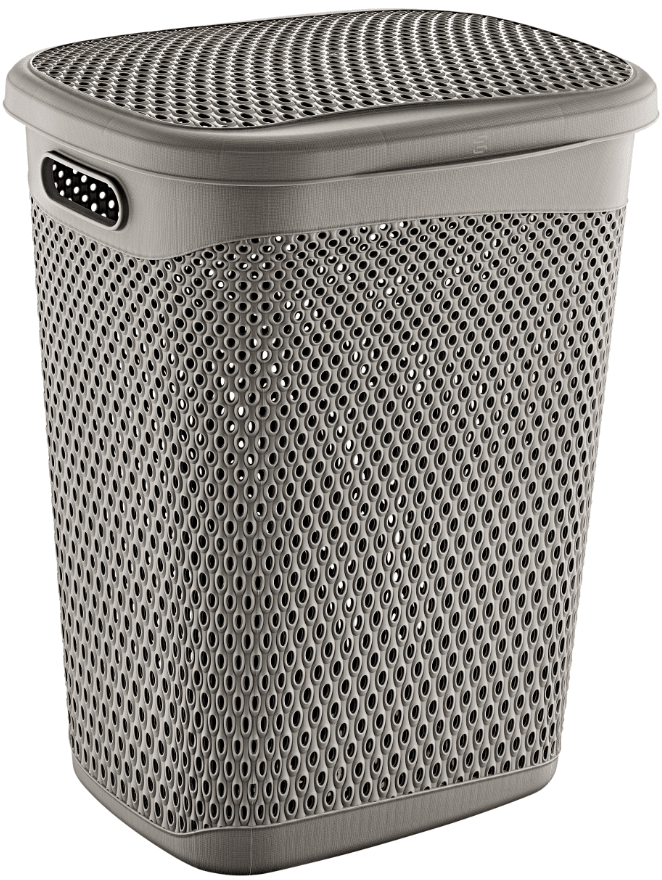 Čistunica Korpa za veš sa poklopcem 55 L Terra TRN-171-05