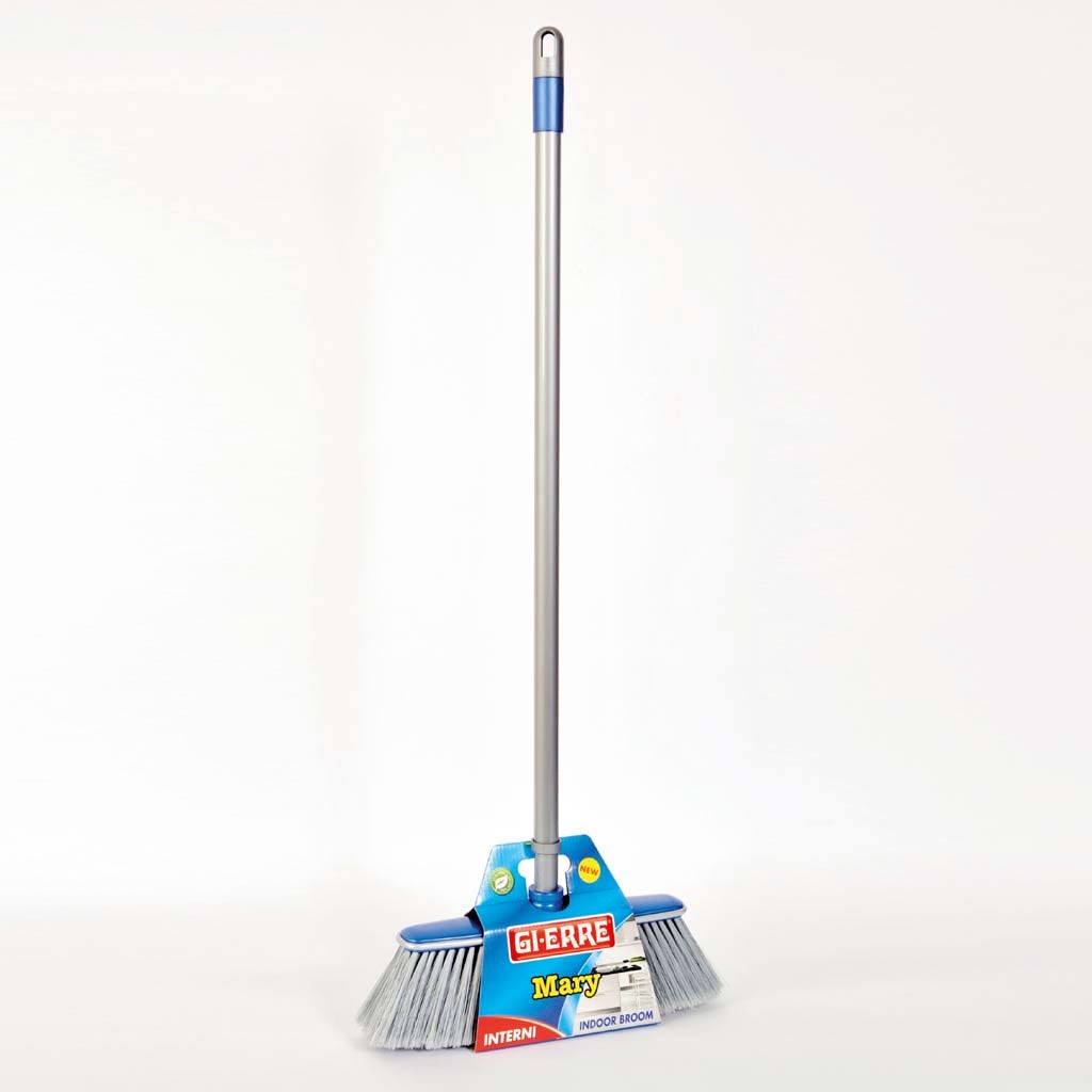 Čistunica Metla Mary sa teleskopskom drškom za unutrašnjost 2002/TM Blue Metal Line