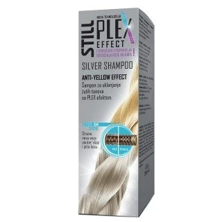 Mirni šampon za kosu Plex, Protiv žutih tonova, 250ml