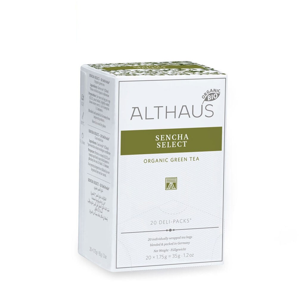 Althaus Althaus Sencha Select – Zeleni čaj Sencha, 20 Deli-pakovanja