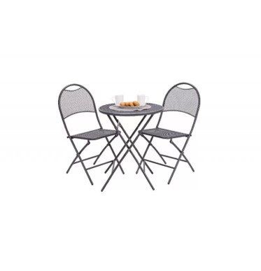 Villager Metalni Balkon Set  Sto + 2 Stolice