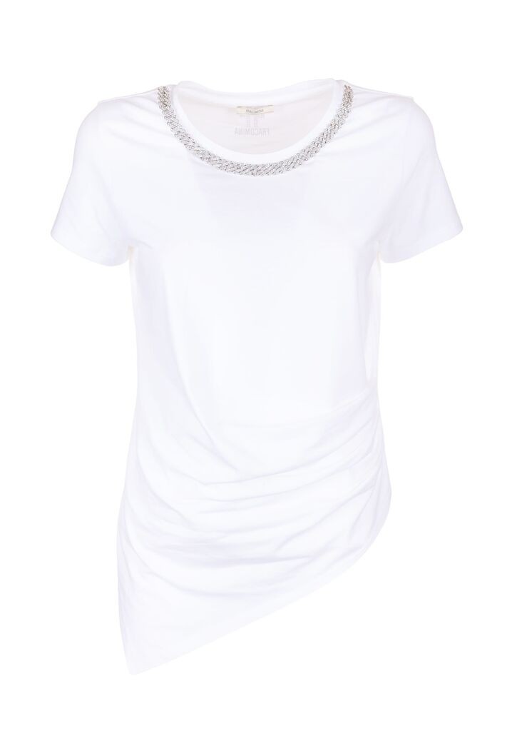 Fracomina Ženske Majice SS23ŽFR23ST3021J278, Bijela