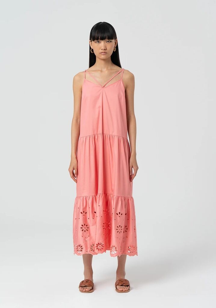 Fracomina Ženske Haljine SS25ŽFJ25SD3001W107, Roze