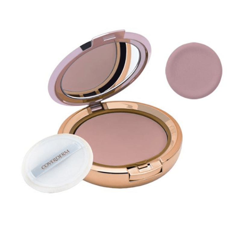 COVERDERM Compact Powder Dry Skin Puder u kamenu No.D2