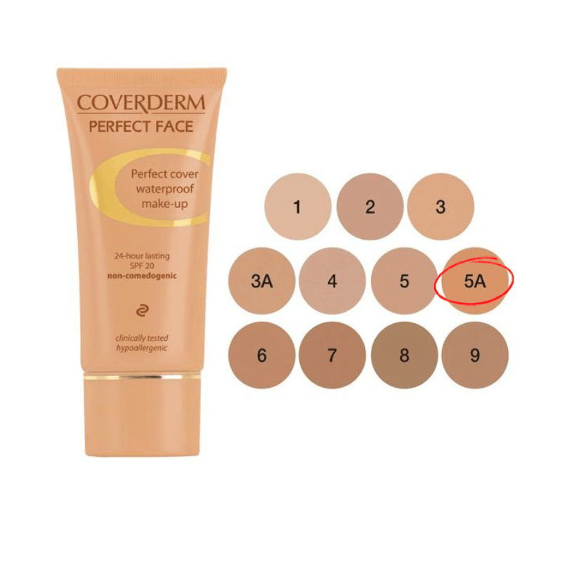 COVERDERM Perfect Face puder 30ml No5A