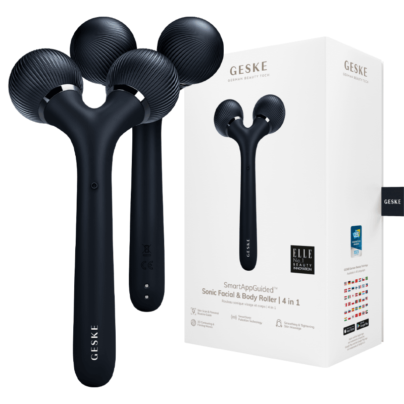 GESKE Sonic Facial & Body Roller 4 in 1