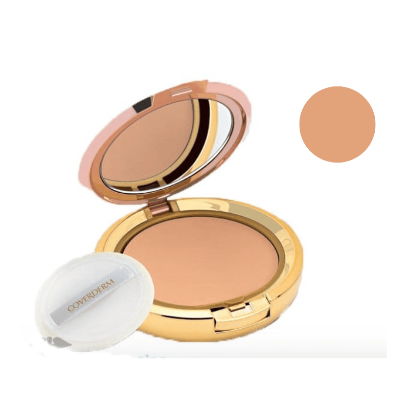 COVERDERM Compact Powder Natural Skin Puder u kamenu No.N3