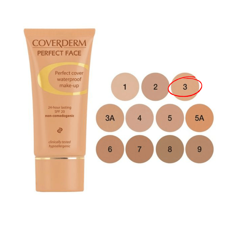 COVERDERM Perfect Face puder 30ml No4
