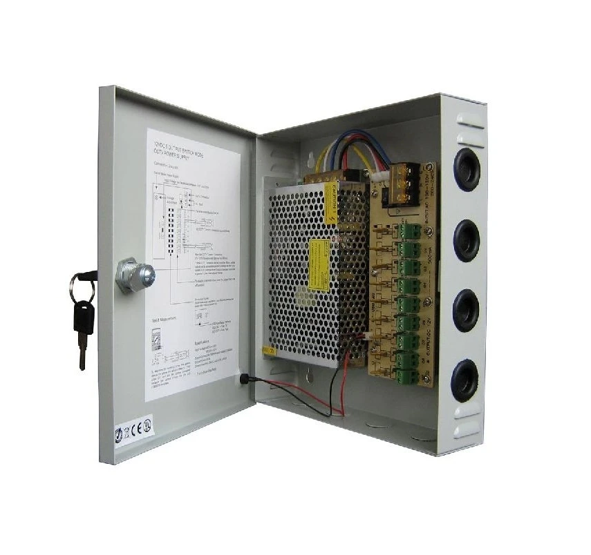 Longse napajanje u ormariću LS-MPS12V10A priklj. za 9 kamera