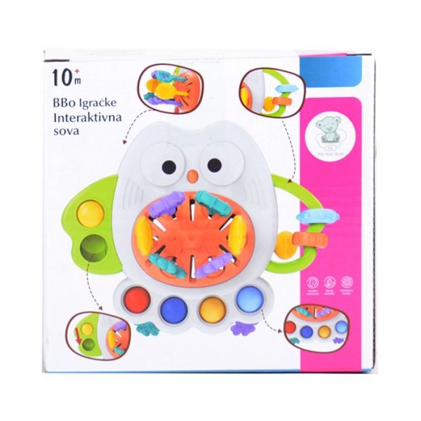 BBo dječija Igračka interaktivna sova