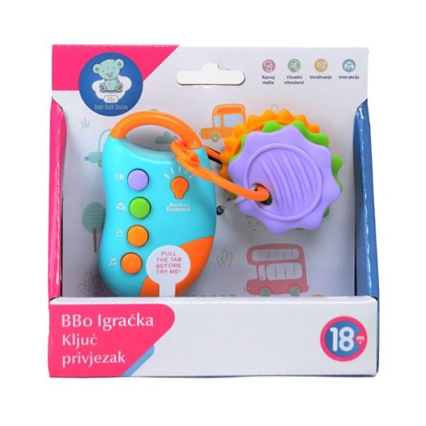 BBo dječija Igračka privezak ključ