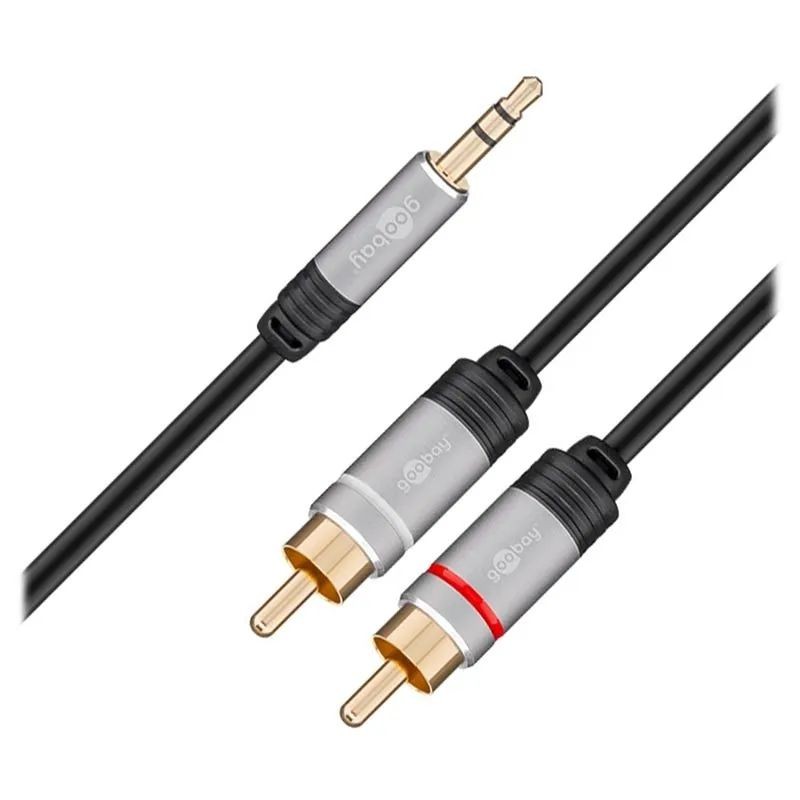 Kabal Goobay 3,5mm/2RCA 5m