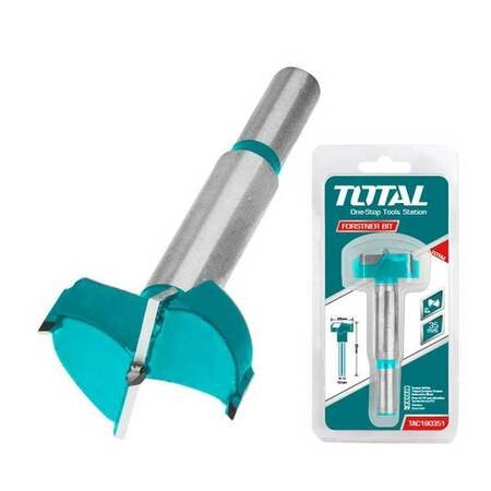 Total Alat za bušenje rupa za šarke za vrata TAC180351, Zeleni