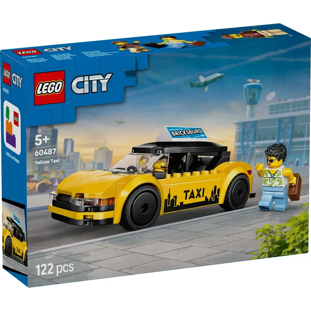 Lego City Žuti taksi 60487