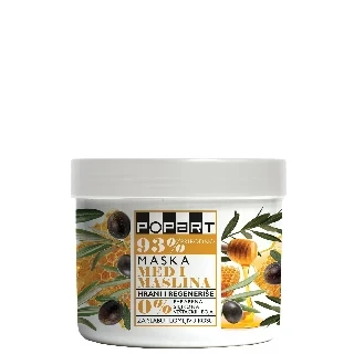 Negazirana maska ​​s medom i maslinama Popart, 500ml